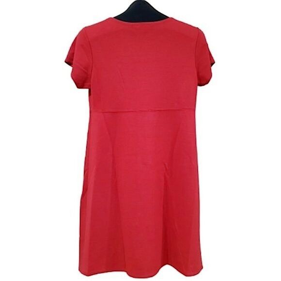 Metropolitan Red Shift Dress Size Small - Picture 3 of 6